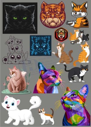 Cats, Vector Con Mèo, Con Mèo 45 (2)