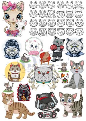 Cats, Vector Con Mèo, Con Mèo 49