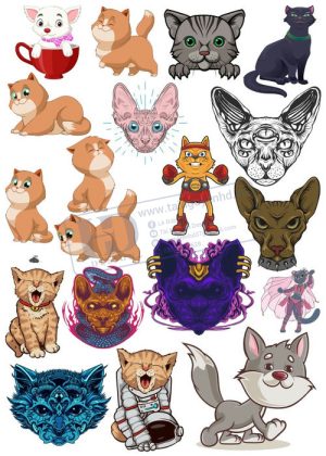 Cats, Vector Con Mèo, Con Mèo 50