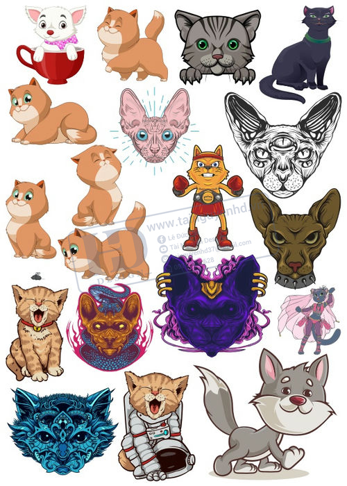 Cats, Vector Con Mèo, Con Mèo 50