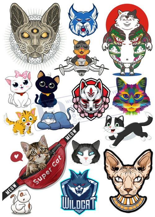 Cats, Vector Con Mèo, Con Mèo 54