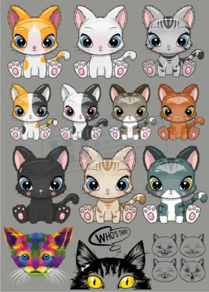 Cats, Vector Con Mèo, Con Mèo 55