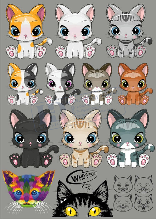 Cats, Vector Con Mèo, Con Mèo 55