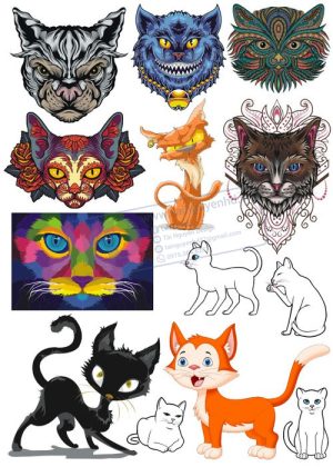 Cats, Vector Con Mèo, Con Mèo 58