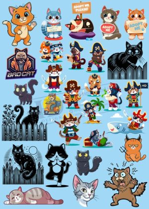 Cats, Vector Con Mèo, Con Mèo 6