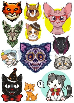 Cats, Vector Con Mèo, Con Mèo 60