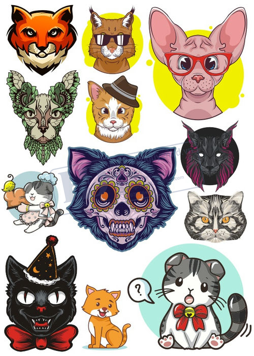 Cats, Vector Con Mèo, Con Mèo 60