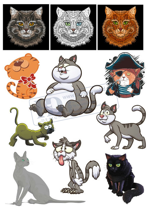 Cats, Vector Con Mèo, Con Mèo 62
