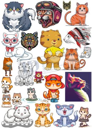 Cats, Vector Con Mèo, Con Mèo 64