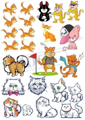 Cats, Vector Con Mèo, Con Mèo 73