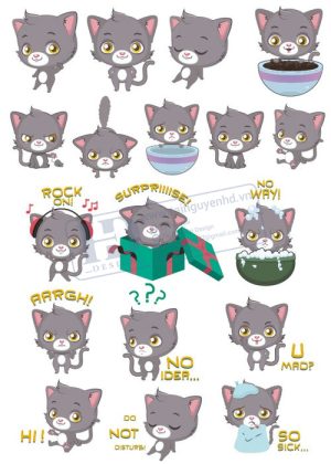 Cats, Vector Con Mèo, Con Mèo 74