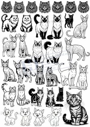 Cats, Vector Con Mèo, Con Mèo 9