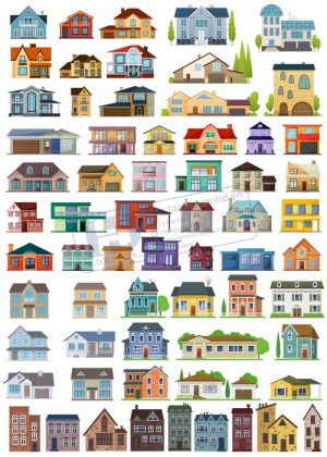 City, House, Vector Ngôi Nhà, Thành Phố 15