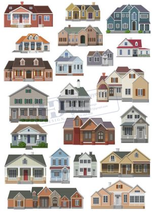 City, House, Vector Ngôi Nhà, Thành Phố 18