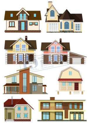 City, House, Vector Ngôi Nhà, Thành Phố 20