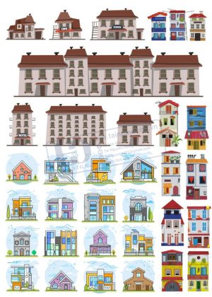 City, House, Vector Ngôi Nhà, Thành Phố 22