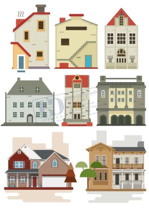City, House, Vector Ngôi Nhà, Thành Phố 25