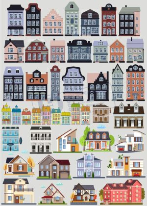City, House, Vector Ngôi Nhà, Thành Phố 3