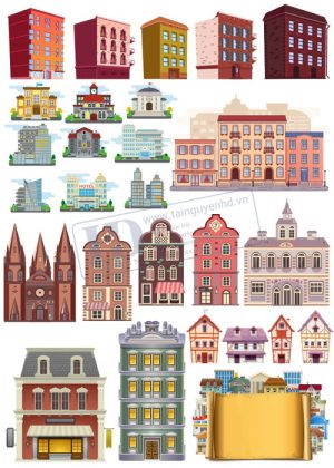 City, House, Vector Ngôi Nhà, Thành Phố 4