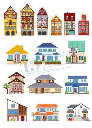 City, House, Vector Ngôi Nhà, Thành Phố 41