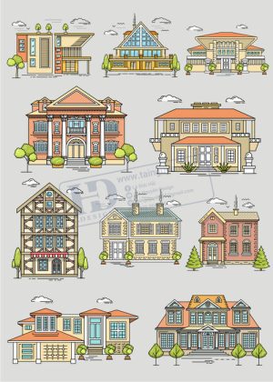 City, House, Vector Ngôi Nhà, Thành Phố  45