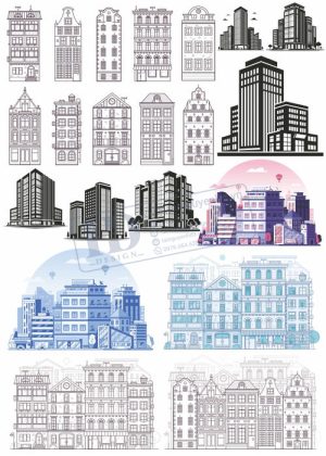 City, House, Vector Ngôi Nhà, Thành Phố