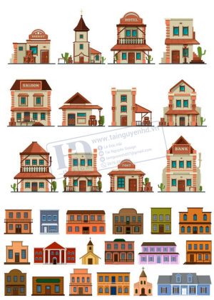 City, House, Vector Ngôi Nhà, Thành Phố 8