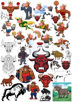 Cow, Con Bò, Vector Con Bò (1)