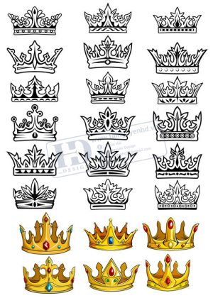 Crown, Vector Vương Miện 8