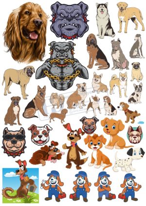 Dog, Con Chó, Vector Con Chó (1)