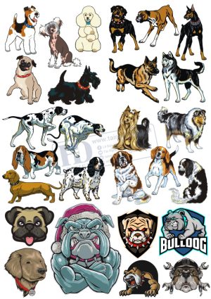 Dog, Con Chó, Vector Con Chó (10)