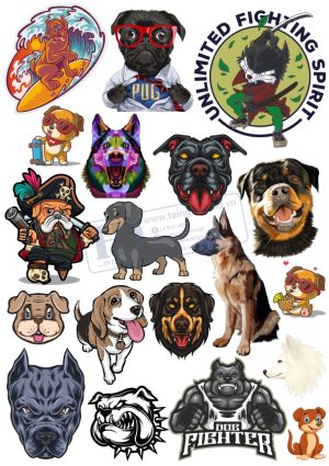 Dog, Con Chó, Vector Con Chó (12)