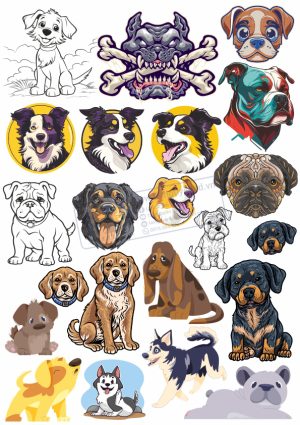 Dog, Con Chó, Vector Con Chó (13)