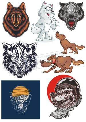 Dog, Con Chó, Vector Con Chó (15)