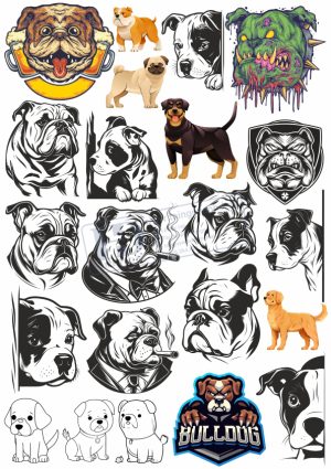 Dog, Con Chó, Vector Con Chó (3)