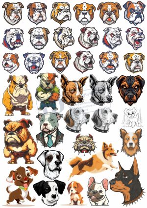 Dog, Con Chó, Vector Con Chó (4)