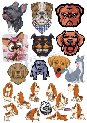 Dog, Con Chó, Vector Con Chó (5)