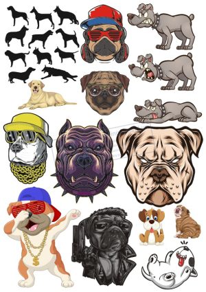 Dog, Con Chó, Vector Con Chó (6)