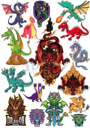 Dragon, Con Rồng, Vector Con Rồng (1)