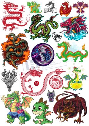 Dragon, Con Rồng, Vector Con Rồng (3)