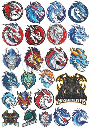 Dragon, Con Rồng, Vector Con Rồng (8)