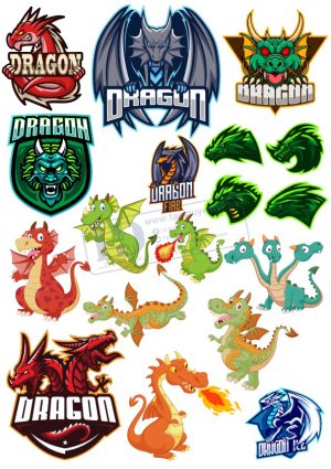 Dragon, Con Rồng, Vector Con Rồng (9)