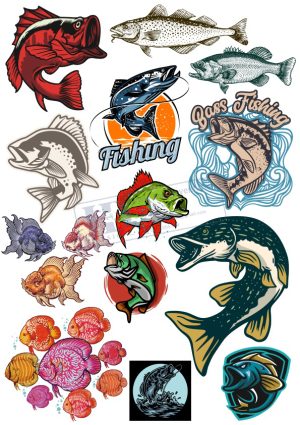 Fish, Con Cá, Vector Con Cá (9)