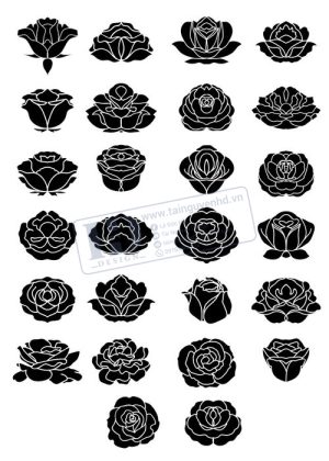 Flower, Frames, Vector Bông Hoa Sen 4