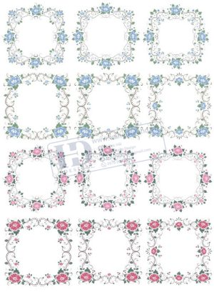 Flower, Frames, Vector Bông Hoa, Vòng Hoa 24