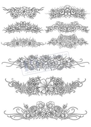 Flower, Frames, Vector Bông Hoa, Vòng Hoa 25