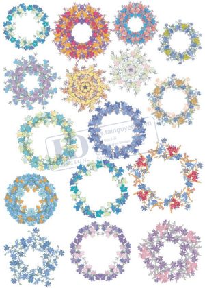 Flower, Frames, Vector Bông Hoa, Vòng Hoa 34