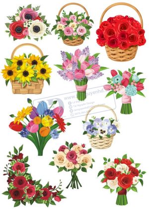 Flower, Frames, Vector Bông Hoa, Vòng Hoa 58
