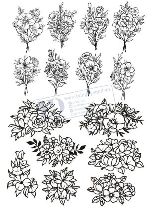 Flower, Frames, Vector Bông Hoa, Vòng Hoa 6