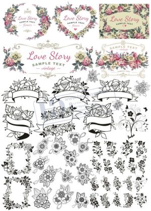 Flower, Frames, Vector Bông Hoa, Vòng Hoa 7